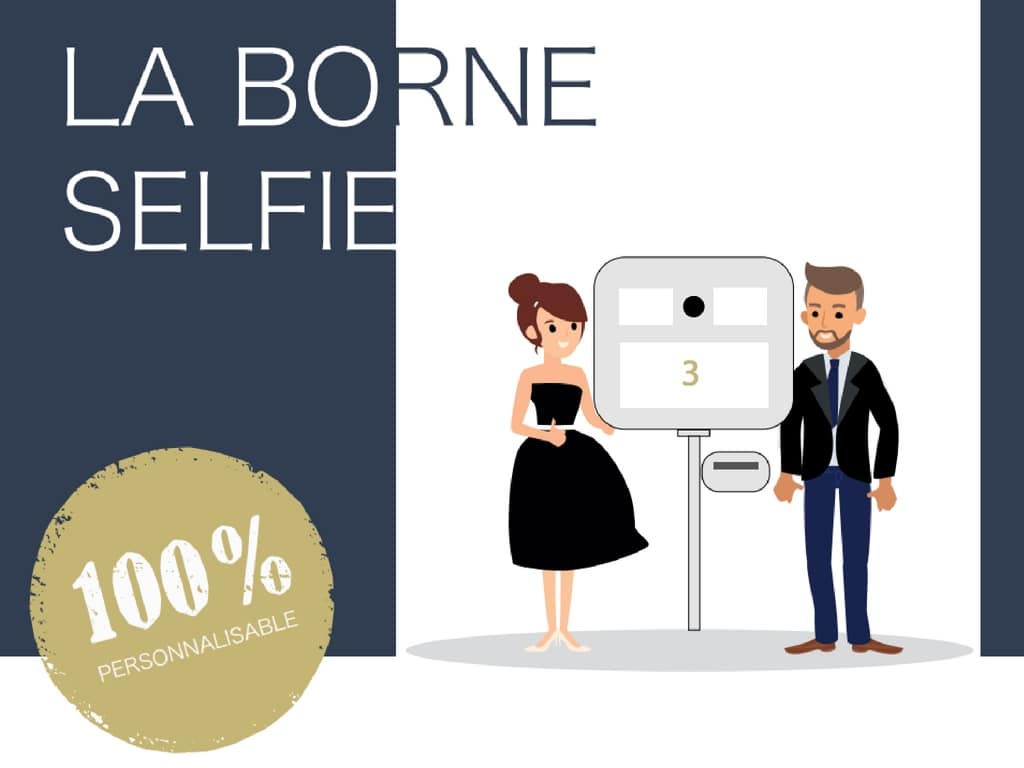 La borne à Selfie. Une animation fun et ludique pour vos Salons.