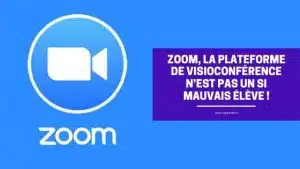 Zoom, la plateforme de visioconférence n’est pas un si mauvais élève ! - CGMEDIA