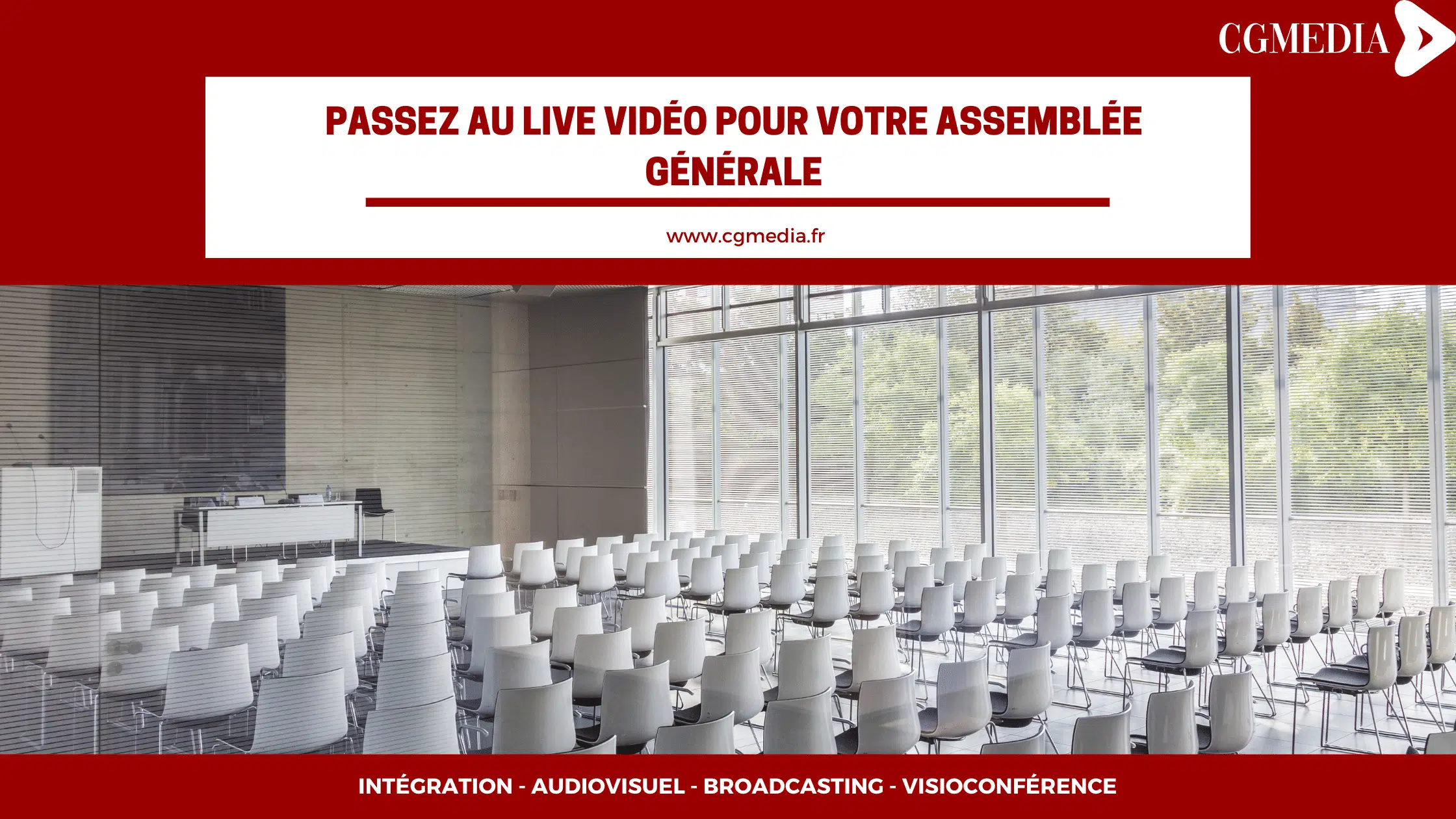 Passez vos assemblées générales en live vidéo