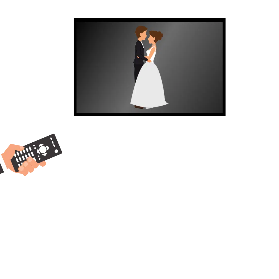 Mariage filmé en live