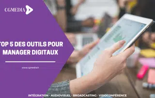 TOP 5 des outils digitaux pour manager - CGMEDIA